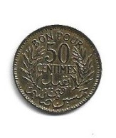 TUNISIE - Bon Pour 50 Centimes 1921 - Chambre De Commerce - Tunisie