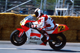 Dia0051/ DIA Foto Wayne Rainey 500CC Yamaha Motorrad  1990 - Moto