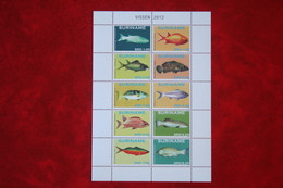 Surinam / Suriname 2012 POISSONS TROPICAUX FISH VIS VISSEN (ZBL 1901-1910 Mi 2579-2588) POSTFRIS / MNH ** - Surinam