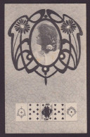 CPA Jeu De Cartes Carte à Jouer Playing Cards Non Circulé Xavier Sager Art Nouveau Femme Women Voir Scan Du Dos - Speelkaarten