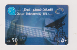 QATAR - Satellite Dish Remote Phonecard - Qatar