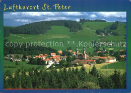 72557614 Peter Schwarzwald St Klosterkirche Ortsansicht Peter Schwarzwald St - St. Peter