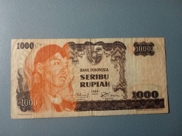 INDONESIA 1000 RUPIAH 1968 "General Sudirman" Issue P 110 USED USADO - Indonésie
