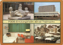 72557474 Rheinsberg FDGB Erholungsheim Ernst Thaelmann Plastikgruppe  Rheinsberg - Zechlinerhütte