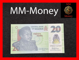 NIGERIA 20 Naira  2018  P. 34  Polymer    UNC - Nigeria