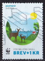 Schweden Marke Von 2015 O/used (A4-19) - Gebraucht