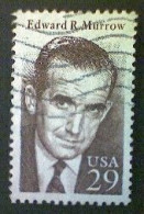 United States, Scott #2812, Used(o), 1994, Edward R. Murrow, 29¢, Brown - Usati