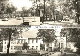 72552531 Luebtheen Thaelmannplatz Kirchenplatz Hotel Stadt Luebtheen Postamt Lue - Lübtheen