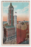 Building And Part Of Financial District, New York City. - Manhattan