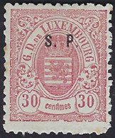 Luxembourg - Luxemburg - Timbres - Armoires 1881    S.P.   30C.    Michel 34 I    Gomme - 1859-1880 Wappen & Heraldik