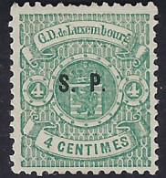 Luxembourg - Luxemburg - Timbres - Armoires 1881    S.P.   4C.    Michel 23 I    Gomme    * - 1859-1880 Wappen & Heraldik