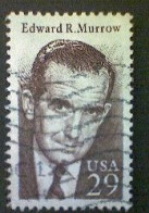 United States, Scott #2812, Used(o), 1994, Edward R. Murrow, 29¢, Brown - Oblitérés