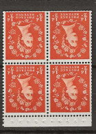 1958 MNH GB Watermark Multiple Crown Booklet Pane SG 570-mWi Postfris** - Nuevos