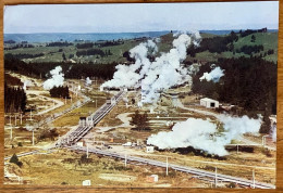 New Zealand Wairakei Geothermal Power Scheme Electricity Production Plant Postcard - Nouvelle-Zélande
