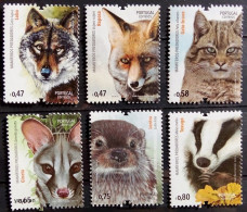 Portugal 2016, Predators, MNH Stamps Set - Unused Stamps