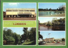 72550489 Luebben Spreewald Konsum Kontaktkaufhaus Wohnkultur HO Gaststaete Stran - Luebben (Spreewald)