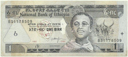 Ethiopia - 1 Birr - 2000 / EE 1992 - Pick 46.b - Unc. - Sign. 6 ( 1998 - ) - Serie BS - Etiopía
