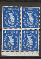 1958 MNH GB Watermark Multiple Crown Booklet Pane SG 571-mWi Postfris** - Nuevos