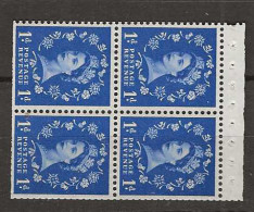 1958 MNH GB Watermark Multiple Crown Booklet Pane SG 571-mb Postfris** - Nuevos