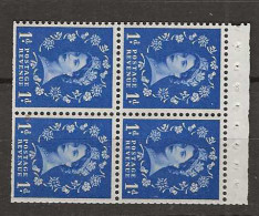 1958 MNH GB Watermark Multiple Crown Booklet Pane SG 571-mb Postfris** - Unused Stamps