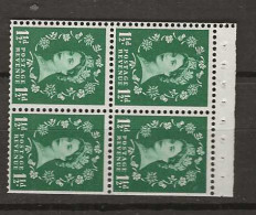 1958 MNH GB Watermark Multiple Crown Booklet Pane SG 572-mb Postfris** - Nuevos