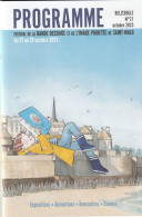 Programme KERASCOET Festival BD Saint-Malo 2023 (Beauté De Cape Et De Mots - Altri & Non Classificati