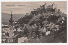 Hohensalzburg V. Mönchsberg. - Salzburg Stadt