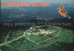 72548646 Harz Region Brocken Teilansicht  Harz Region - Harzgerode