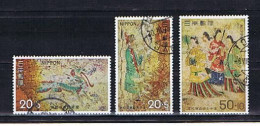 Japan 1973: Michel 1174-1176 Used, Gestempelt - Used Stamps