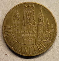 4539 Vz Vlaanderen 1986 - Kz 25 Vlaamse Franken - Tokens Of Communes