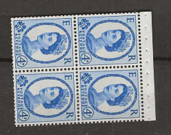 1958 MNH GB Watermark Multiple Crown Booklet Pane SG 576-am Postfris** - Nuevos