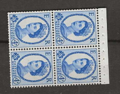 1958 MNH GB Watermark Multiple Crown Booklet Pane SG 576-am Postfris** - Ungebraucht