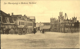 41095210 Tuckum Tukums Kurland Marktplatz Tuckum Tukums Kurland - Lettonie