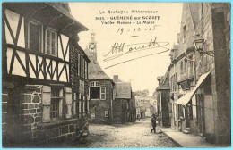 CPA 56 GUEMENE-sur-SCORFF Morbihan - Vieilles Maisons - La Mairie ° Waron N° 8433 "La Bretagne Pittoresque" - Guemene Sur Scorff