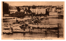 Les Ruines De Châtel-sur-Moselle - 19 Juin 1940 - Ruines Du Pont - Chatel Sur Moselle