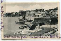 - 39 - BOUGIE - Le Port Et Vue D'ensemble, Carte Rare, Remorqueur, Barque, Non écrite, Photo Albert, Alger, TBE, Scans.. - Bejaia (Bougie)