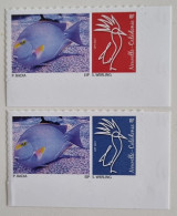 CAGOU PERSONNALISE LOGO POISSON CHIRURGIEN A NAGEOIRES JAUNES 3EME TIRAGE OPT 2021 : 50 EX TB - Unused Stamps