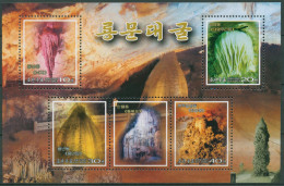 Korea (Nord) 2002 Tropfsteinhöhle Block 527 A Postfrisch (C74957) - Korea (Nord-)