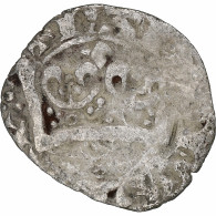 France, Charles IV, Double Parisis, 1323-1328, Billon, B+, Duplessy:244b - 1322-1328 Karl IV. Der Schöne