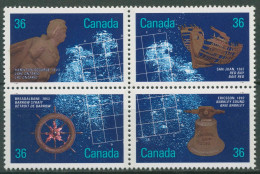 Kanada 1987 Entdecker Schiffswracks 1054/57 ZD Postfrisch - Unused Stamps