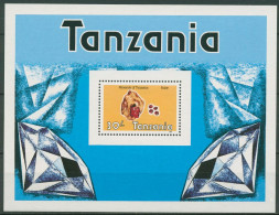 Tansania 1986 Edelsteine Rubine Block 56 Postfrisch (C40643) - Tanzanie (1964-...)
