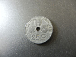 Belgique 25 Centimes 1942 - 25 Centimos