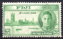 FIJI/1946/MNH/SC#137/PEACE ISSUE / KING GEORGE VI / KGVI / PARLIAMENT BUILDING LONDON/ 2 1/2p - Fidji (...-1970)