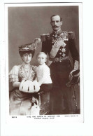 KING AND QUEEN OF NORWAY AND CROWN PRINCE OLAF 1913 - Familles Royales