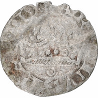 France, Charles IV, Double Parisis, 1323-1328, Billon, TB+, Duplessy:244b - 1322-1328 Karel IV De Schone