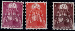 LUXEMBOURG 1957 EUROPA CEPT MI No 572-4 MNH VF!! - Ungebraucht