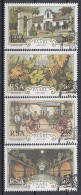 SOUTH AFRICA 710-713,used,grapes - Usados