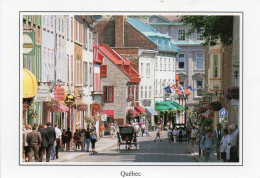 CPM - J - CANADA - QUEBEC - LA RUE SAINT LOUIS - Québec - La Cité