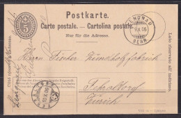SWITZERLAND.1906/Lengnau, PS Card/internal Mail. - Brieven En Documenten