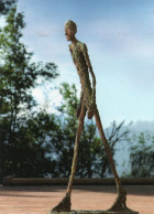 CPM - ALBERTO GIACOMETTI - HOMME QUI MARCHE - BRONZE 1960 - FONDATION MAEGHT - SAINT PAUL DE VENCE - - Sculture